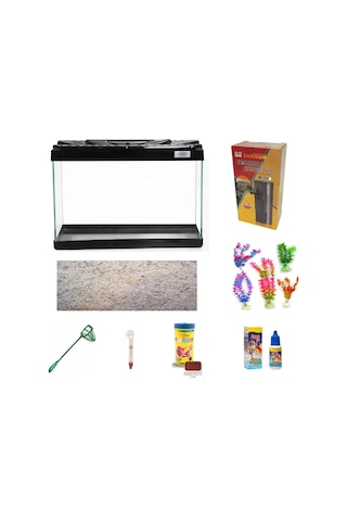 Kanki Pet KP5018 Ekonomik Hazır Set Siyah 50 CM