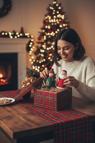 Kardan Adam Noel Baba Yılbaşı, New Year, Yeni Yıl Hediye Biblo 01