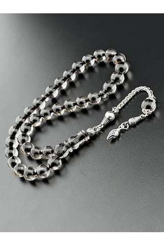 Şeffaf Renk Ateş Kehribar Tesbih Hcz-model Gkrew Şeffaf