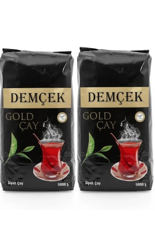Demçek Siyah Gold Çay 5000 Gr X 2'li Avantaj Paket