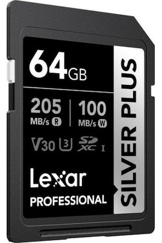 Lexar 64gb Silver Sd Uhsı V30 U3 205mb/s Hafıza Kartı Lexar 64gb Silver Sd Uhsı V30 U3 205mb/s Hafıza Kartı
