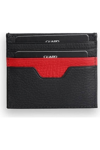 Guard 5334 Kartlık El Portföyü Siyah-kırmızı Çok Renkli