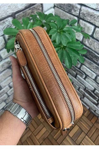 Guard Antik Taba Hakiki Deri Şifreli El Çantası Taba