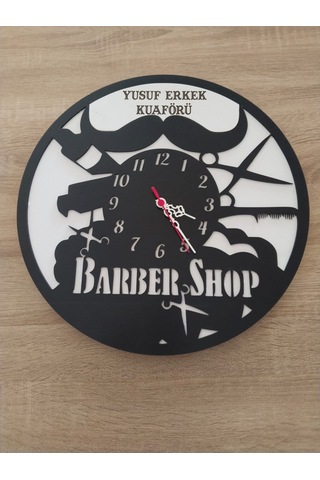 Berber///kuaför//güzellik Merkezi Kişiye Özel İsim Yazılı Şık Renkli