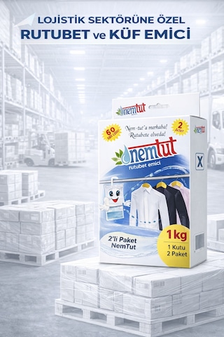 Rutubet Giderici Nem Toplayıcı Koku Küf Ve Korozyon Önleyici 2 Kutu 4 Paket 2 Kg