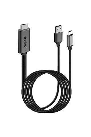 Hdmı To Type-c + Usb Görüntü Aktarıcı, 1.8m Uzunlukta