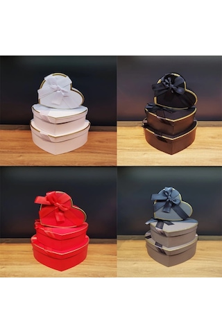 3&039lü Kalp Hediye Kutusu