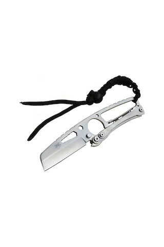 Gear Hit Cutter Tx01 Outdoor Kamp Bıçağı Metal 19 Cm - İpli Sap, Kılıflı