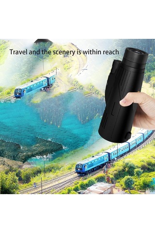 Yetişkin Monoküler Teleskop, Kuş Gözlemciliği İçin Tripod İle Kamp Seyahat