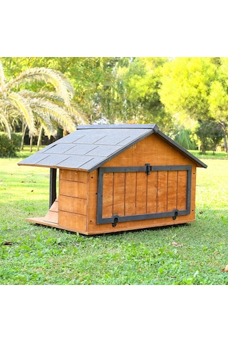 Mandu Ahşap Lüks Kedi Evi