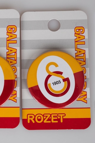 X Dekomus Lisanslı Galatasaray 2'li Rozet Mavi
