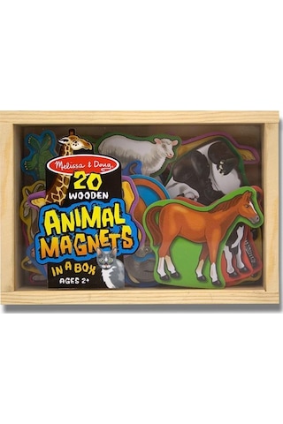 Melissa&Doug Ahşap Mıknatıslı Hayvanlar