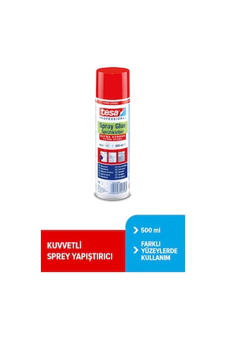 Sprey Yapıştırıcı, Ekstra Güçlü, 500ml