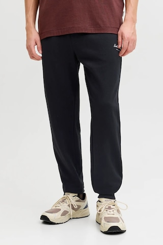 Jack & Jones Erkek Jpstgordon Logo Detaylı Çift Cepli Eşofman Altı 12288641 Siyah Siyah