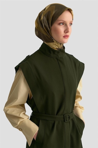 Armine Apoletli Yelekli Takım 25k6127 Haki Haki