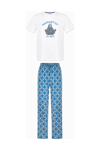 Penti Erkek Renkli Namastay in Bed Pijama Takımı