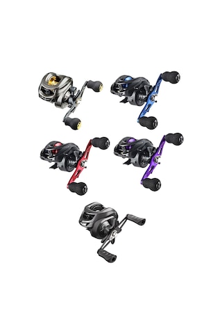 Yüksek Hızlı Uzun Atış Açık Hava Balıkçılığı Anti-patifli Hatta Balıkçılık Makaraları, Spesifikasyon: Ac2000 Mor Sol