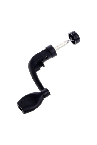 Skycity Plastik Ve Metal Konstrüksiyonlu, 200 Model Çift Taraflı Katlanabilir Olta Makinesi Kolu, Siyah Renk, Kolay Kurulum Ve Kullanım