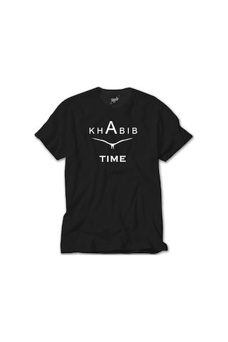 Ufc Khabib Nurmagomedov Time Siyah Tişört Siyah