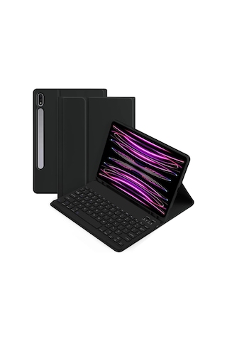 Yunboo "tab S9 Klavye Kılıfı - 80 Gün Bekleme, 60 Saat Çalışma, Su Geçirmez Ve Kaymaz Ofis Kullanımı"
