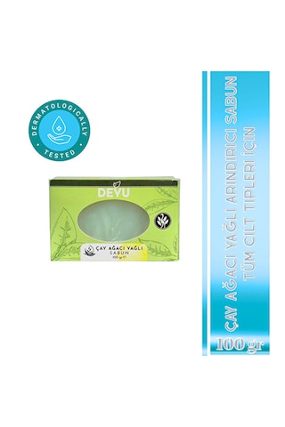 Devu Çay Ağacı Yağlı Sabun 100 G