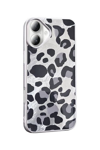 Apple Uyumlu iPhone 16 Plus Kılıf Desenli Zore Mep Kapak Geometrik