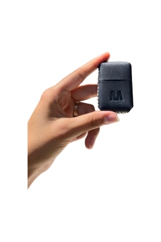 Deri Kılıflı Zippo Model Çakmak Çakmak 5685 Lacivert