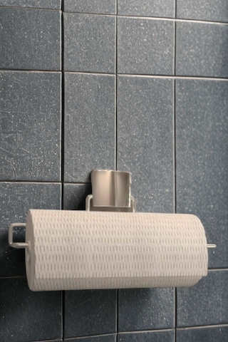 Decorev Lüks Krom Rulo Havlu Askı Modern Banyo Aksesuarı Krom