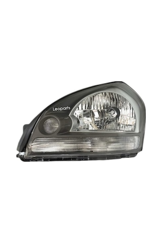 Leoparts Hyundai Tucson Far Lambası Sol Manuel / Beyaz 2004-2010 92101-2e020