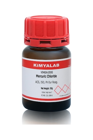 Kimyalab Civa Iı Klorür Mercuric Chloride 50 G