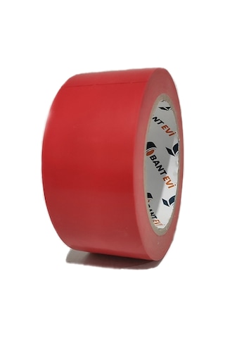 Yer Işaretleme Bandı Kırmızı 50Mm X 30Metre