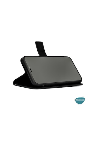 Microsonic Oppo Reno 14f 5g Kılıf Delux Leather Wallet Kırmızı -