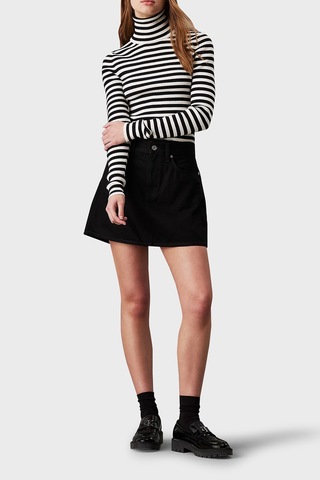 Calvin Klein Kadın Kazak J20j224225 Ybı Beyaz-siyah Beyaz - Siyah
