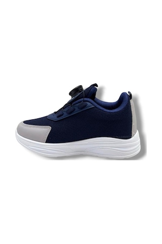 Pro Kids 5004-26 Anorak Akıllı Bağcıklı Anatomik Çocuk Sneaker Lacivert Gri