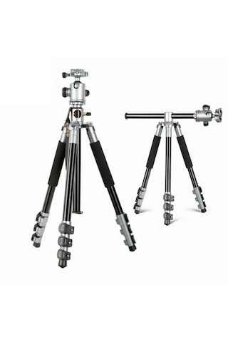 Ht-t03 Çok Fonksiyonlu 360 Crossbar Makro Hassas 160 Cm Tripod