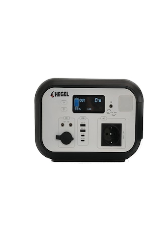 Hegel - İnges 600 Watt Lityum Akülü Taşınabilir Güç Kaynağı - Portatif Solar Güç İstasyonu