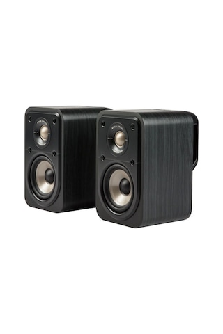 Polk Audio Signature S10E Raf Tipi Çift Hoparlör Siyah