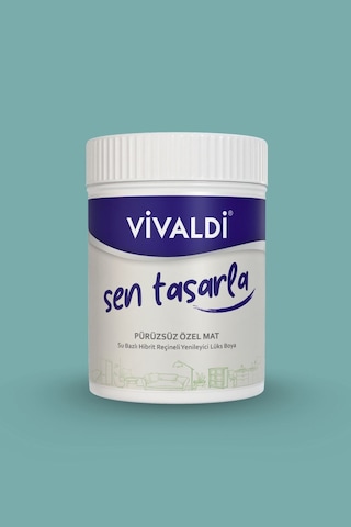 Vivaldi Tüm Yüzeyler İçin Su Bazlı Akrilik Yenileme Boyası 0,5 L