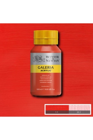 Winsor & Newton Galeria Akrilik Boya 500ml - Vermilion Hue 682