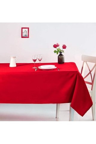 Roma Masa Örtüsü Kırmızı 170x220cm Çok Renkli