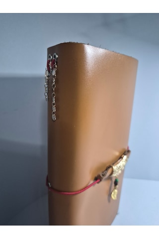 Gogo Hakiki Deri Travel Notebook Defter Kılıfı Style 2
