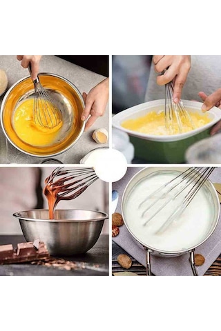 Çelik Çırpıcı 35 Cm Çok Renkli