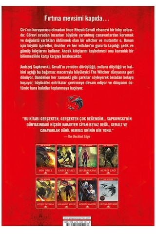 Fırtına Mevsimi Bir Witcher Romanı / Andrzej Sapkowski