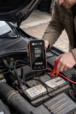 Eima Akü Takviye Cihazı Ve Lastik Şişirme Kompresörü Jump Starter