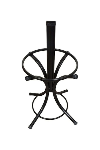 Teknor Askılık - Metal Askılık - Metal Ayaklı Askılık - Portmanto Siyah