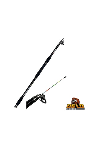 Revenger Rv-65 Oslo Black Fight 360cm 100-200gr Profesyonel Surf Sazan Kıyı Olta Takımı Seti