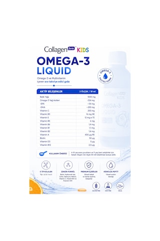 Collagen Forte Omega-3 Kids Liquid 150 ML