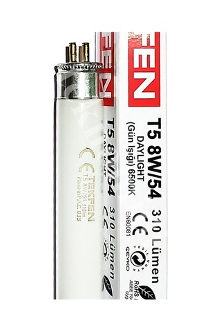 8 Watt Floresan Ampul T5 8 Watt Beyaz Işık Tekfen