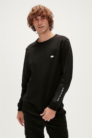 Bad Bear Be Cool Crewneck Erkek Sweatshirt Siyah S-xxl 001