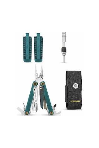 Leatherman Kamp Wave Alpha Cascadia Tam Set Full Paket Yeşil